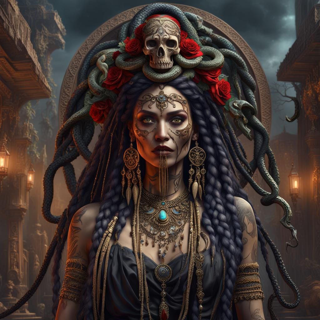 Dark Goddess: Romani Gypsy in Fantasy Concept Art