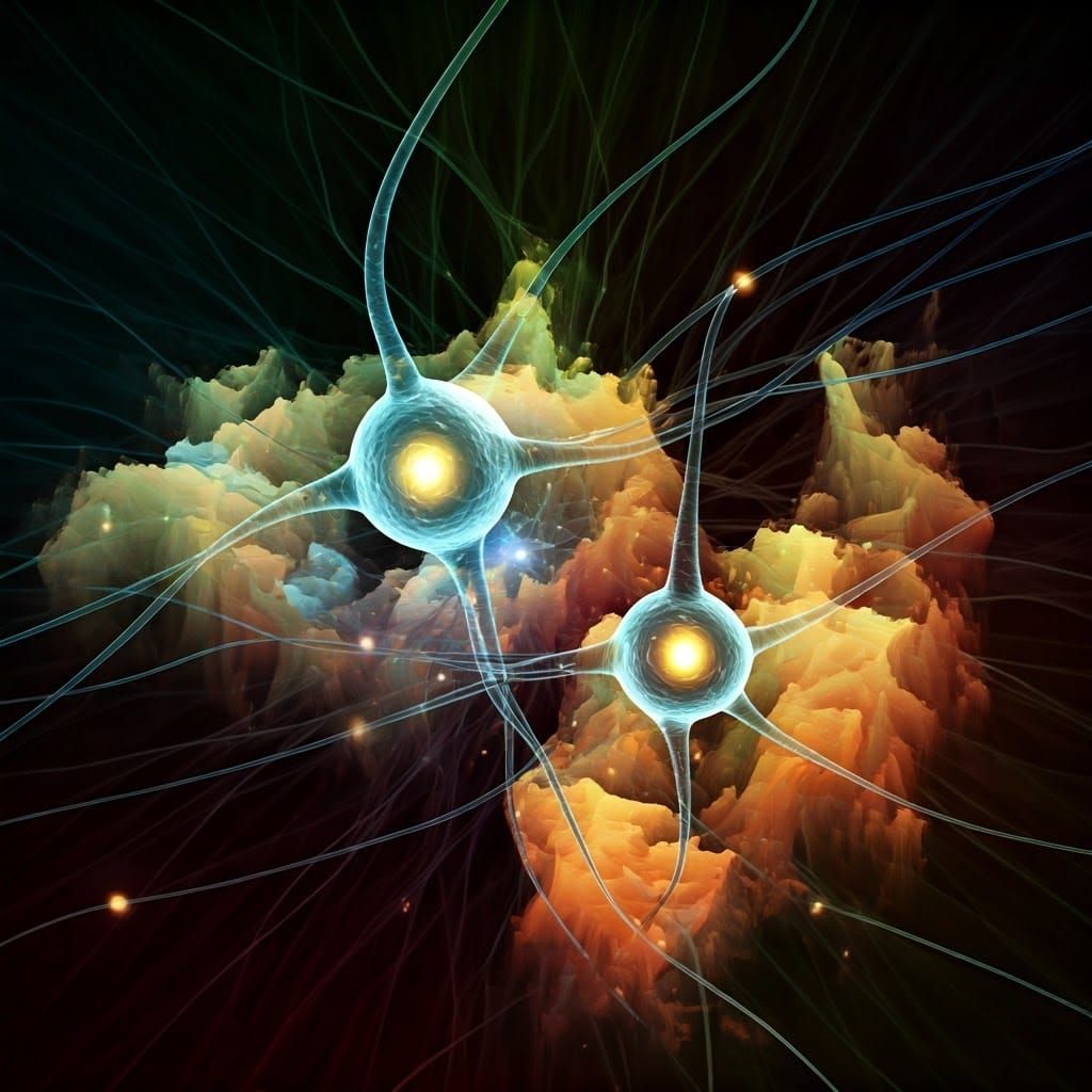 Surreal Human Mindscape in Abstract Expressionism