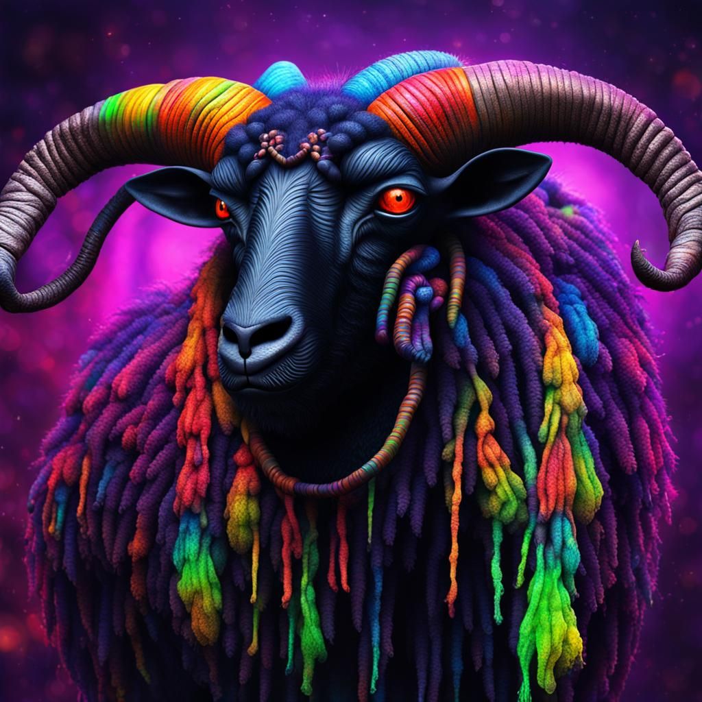 Mbwiri are parasitic sheep demons from African folklore 16k ...