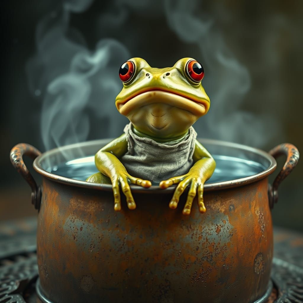 Surprised Frog in Boiling Pot: Fantastical Realism