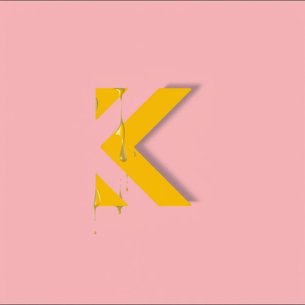 Neon Transparent Yellow Logo in Graffiti Splash Art