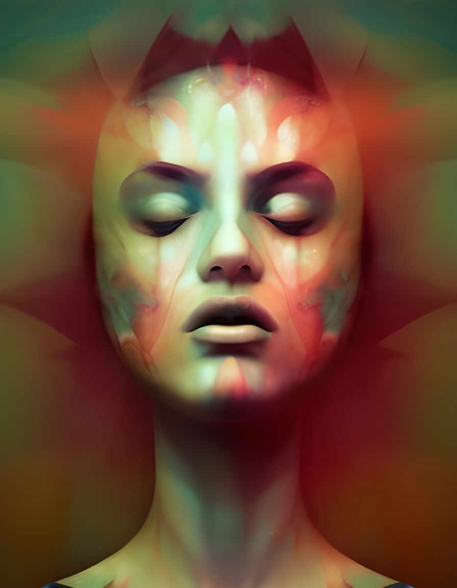 Exploding Demon in Epic Cinematic Style