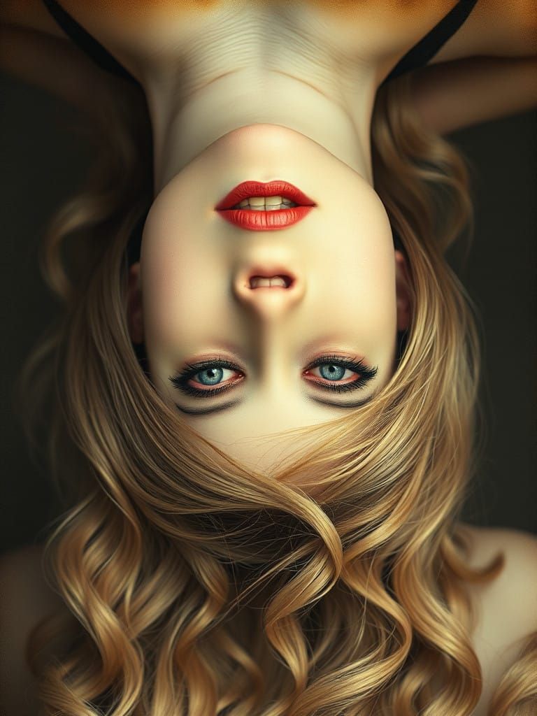 Ethereal Muse in Avant-Garde Style