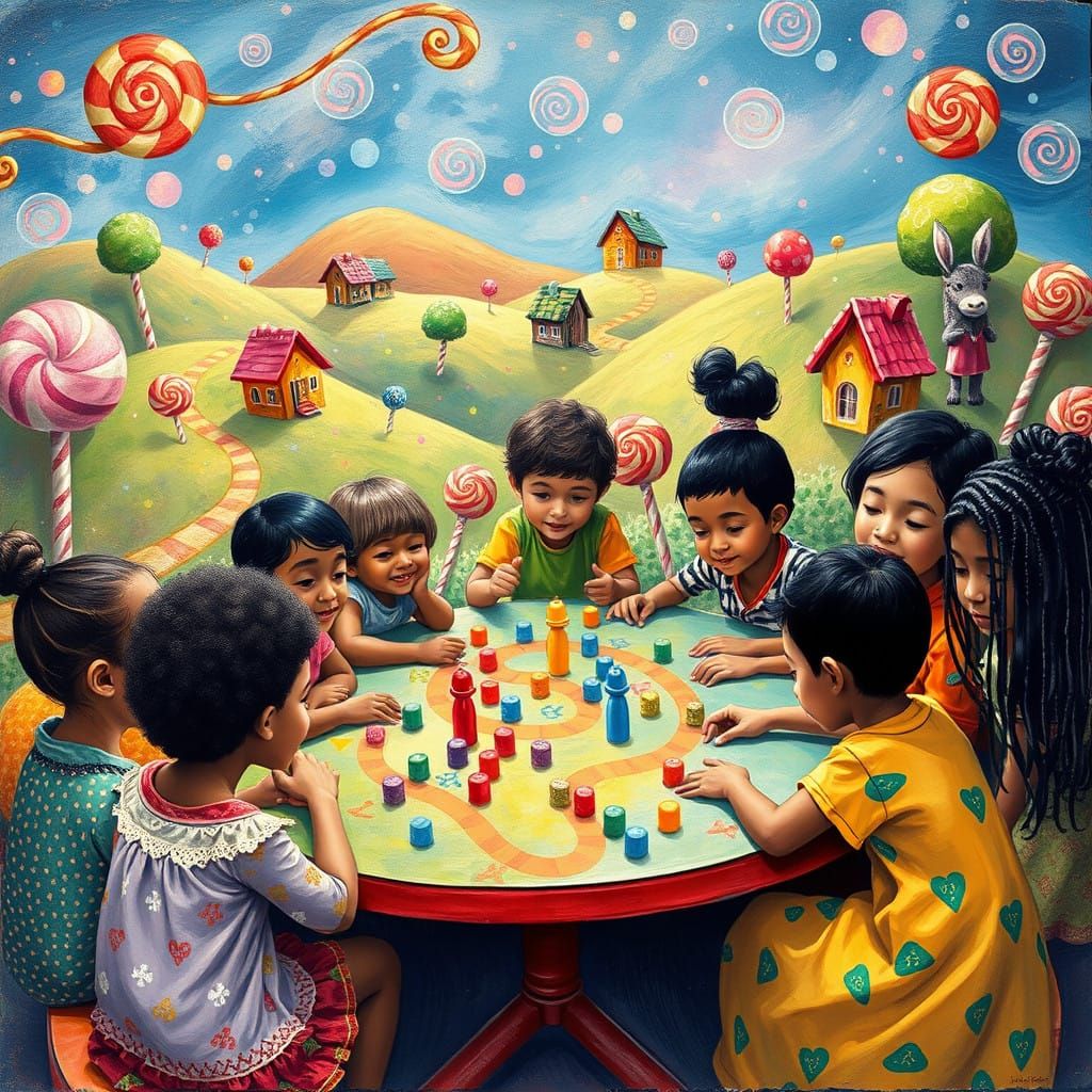 Children from Around the World Unite in Whimsical Board Game...