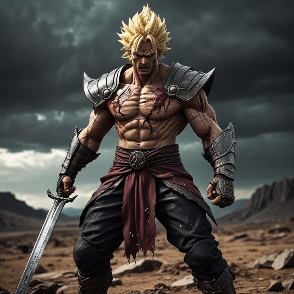 Dark Saiyan Warrior: Guts Unleashed