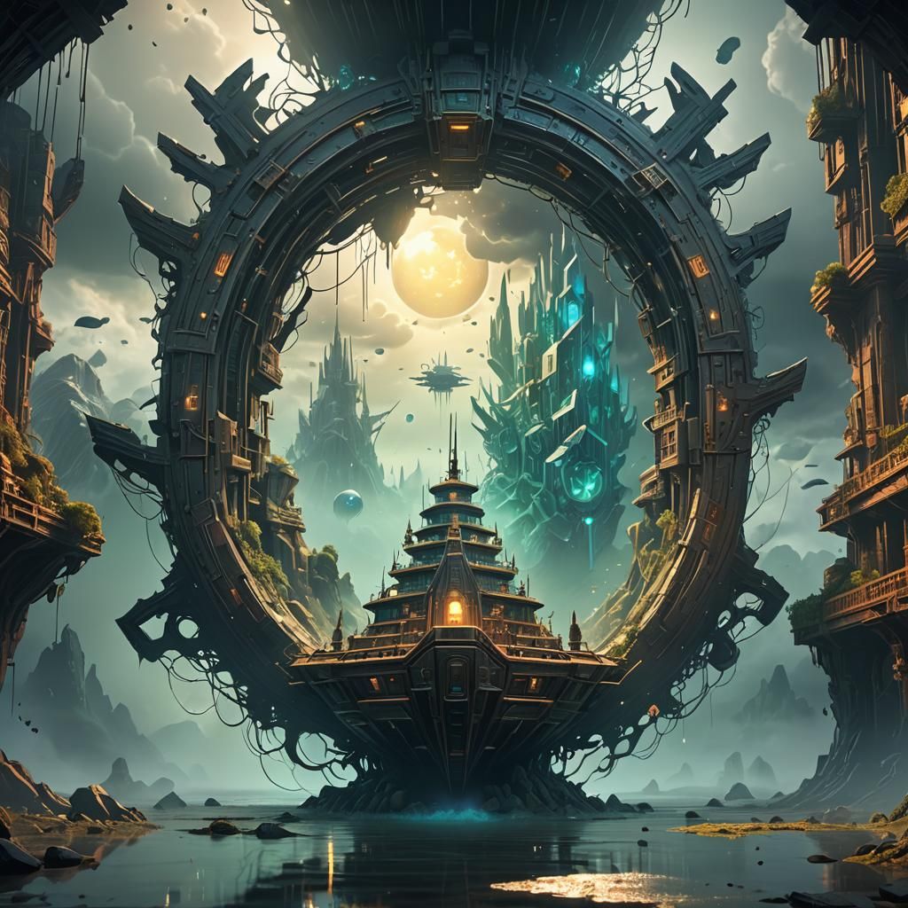 Temple of the old portal