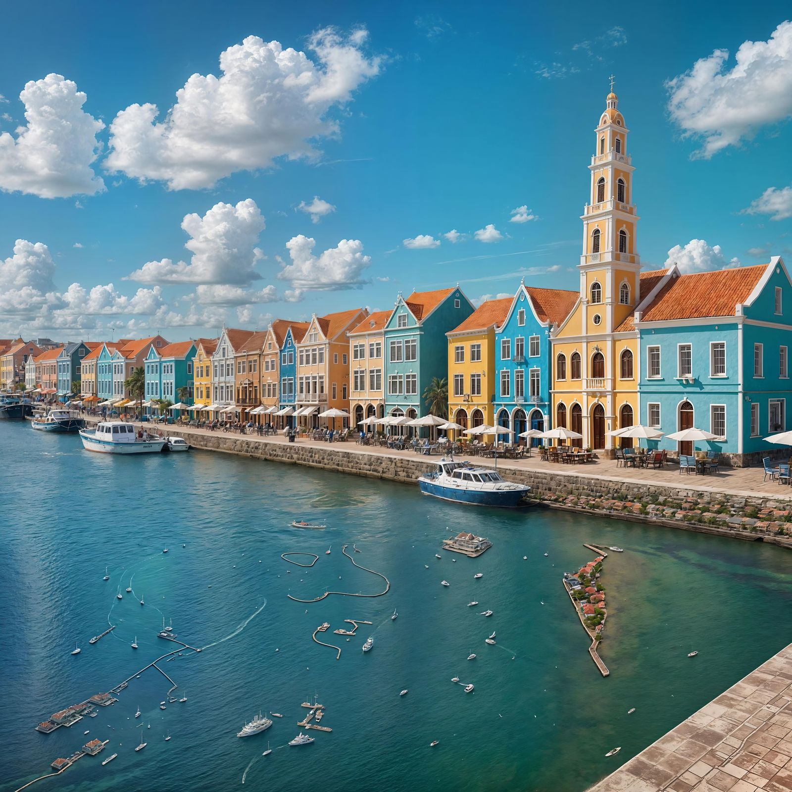 Willemstad City: Dutch Caribbean Colonial Architecture