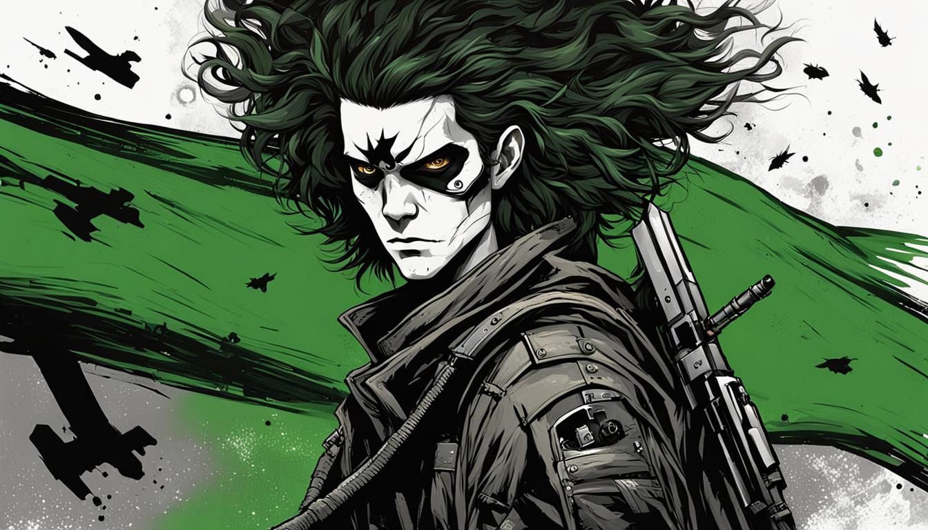 Manga Sci-Fi Rebel Rises Amidst Burning City