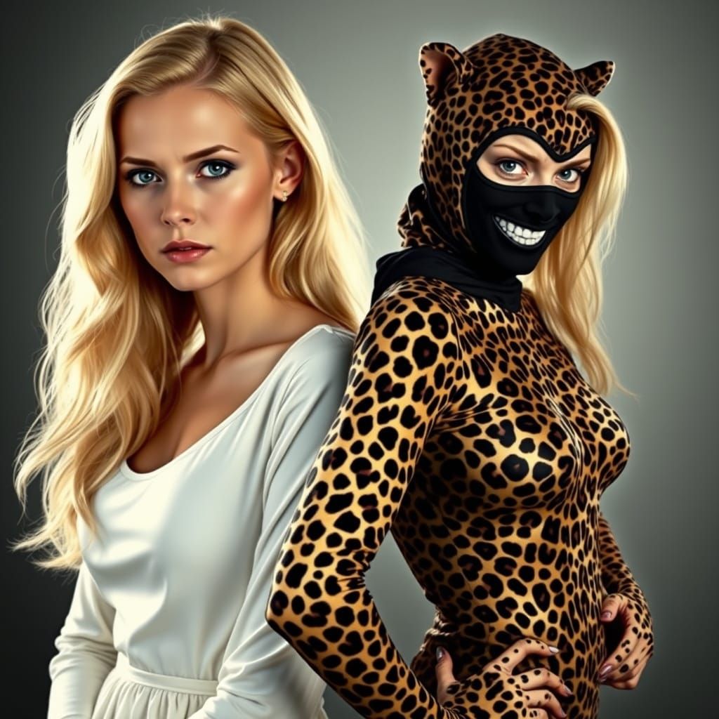 Tension and Dominance: Two Women in a Dramatic Scene