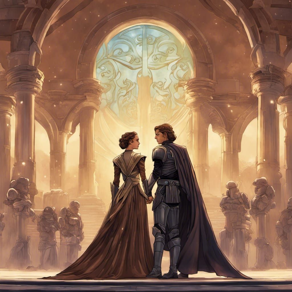 Anakin and Padme: Clone Wars Romance in CGI