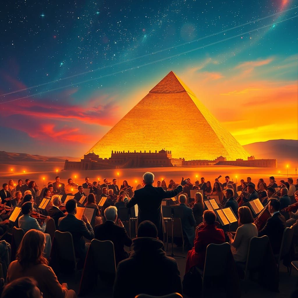 Grand Symphony Under the Desert Stars