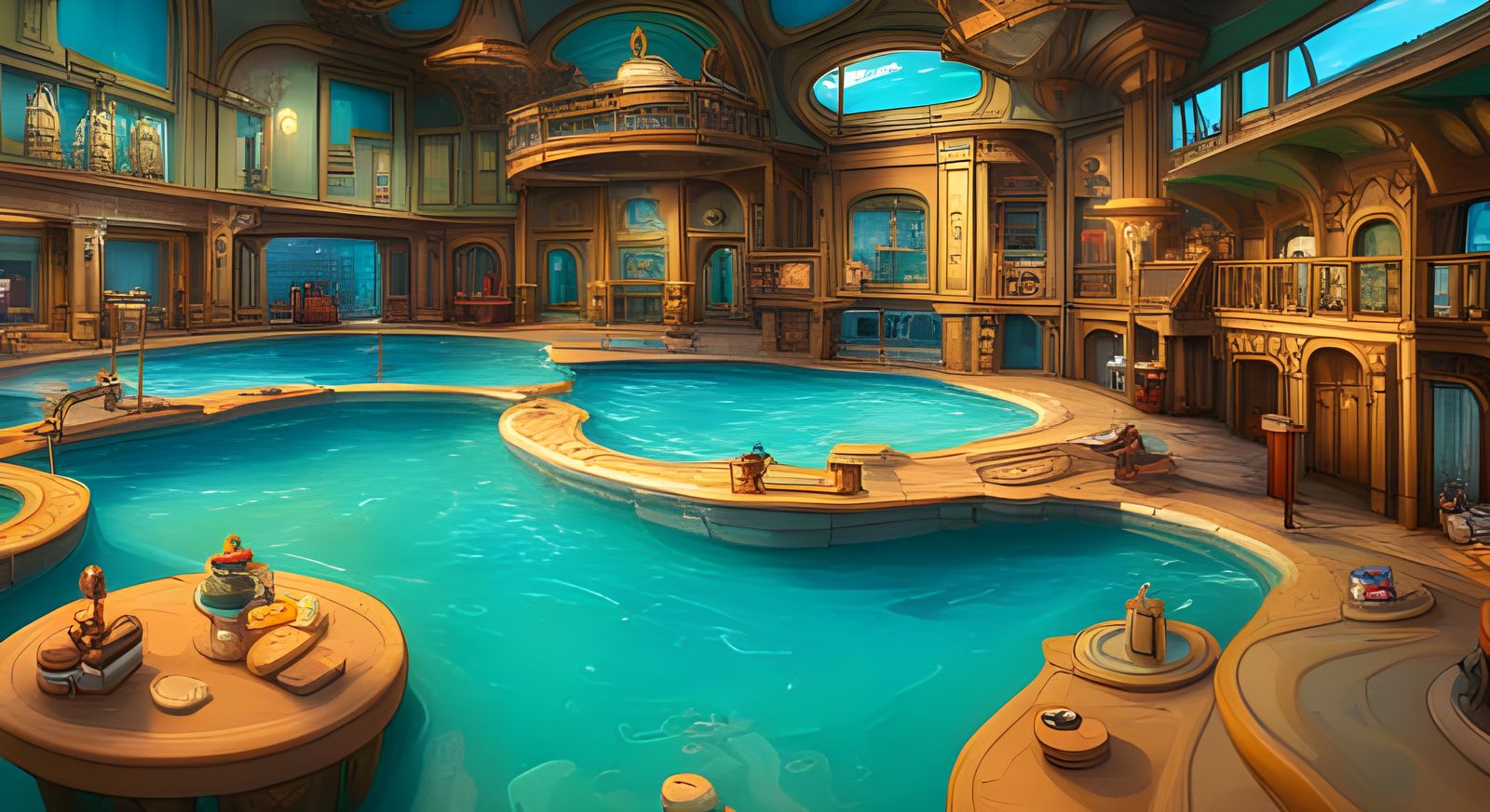 The most expensive pool in the world