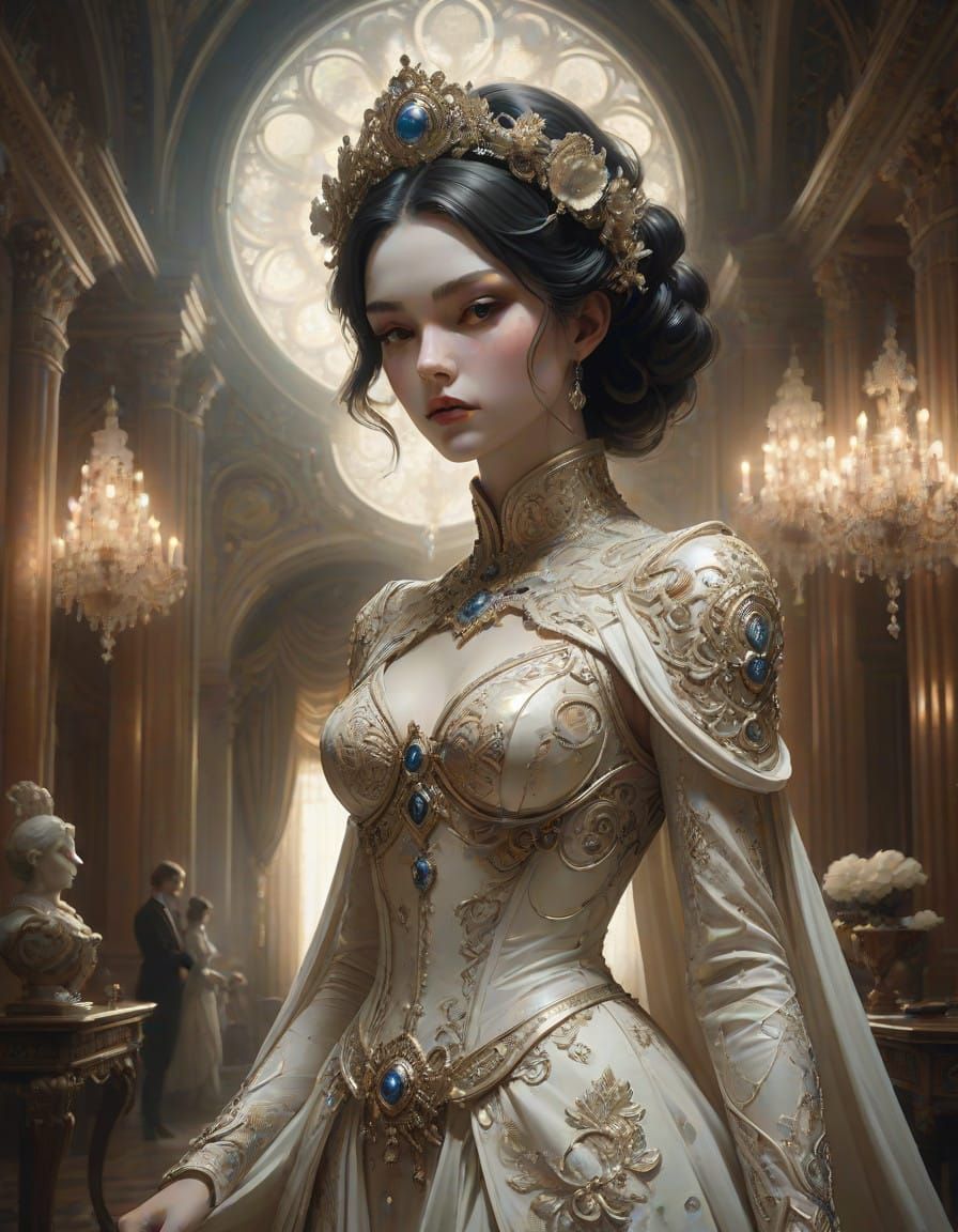 Ethereal Splendor Conceals Dark Mysteries in Refined Eleganc...