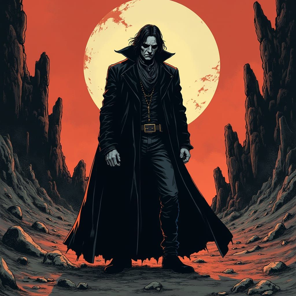 Gothic Alucard in Ciarto's Circle of Hell, Inspired by Alan ...