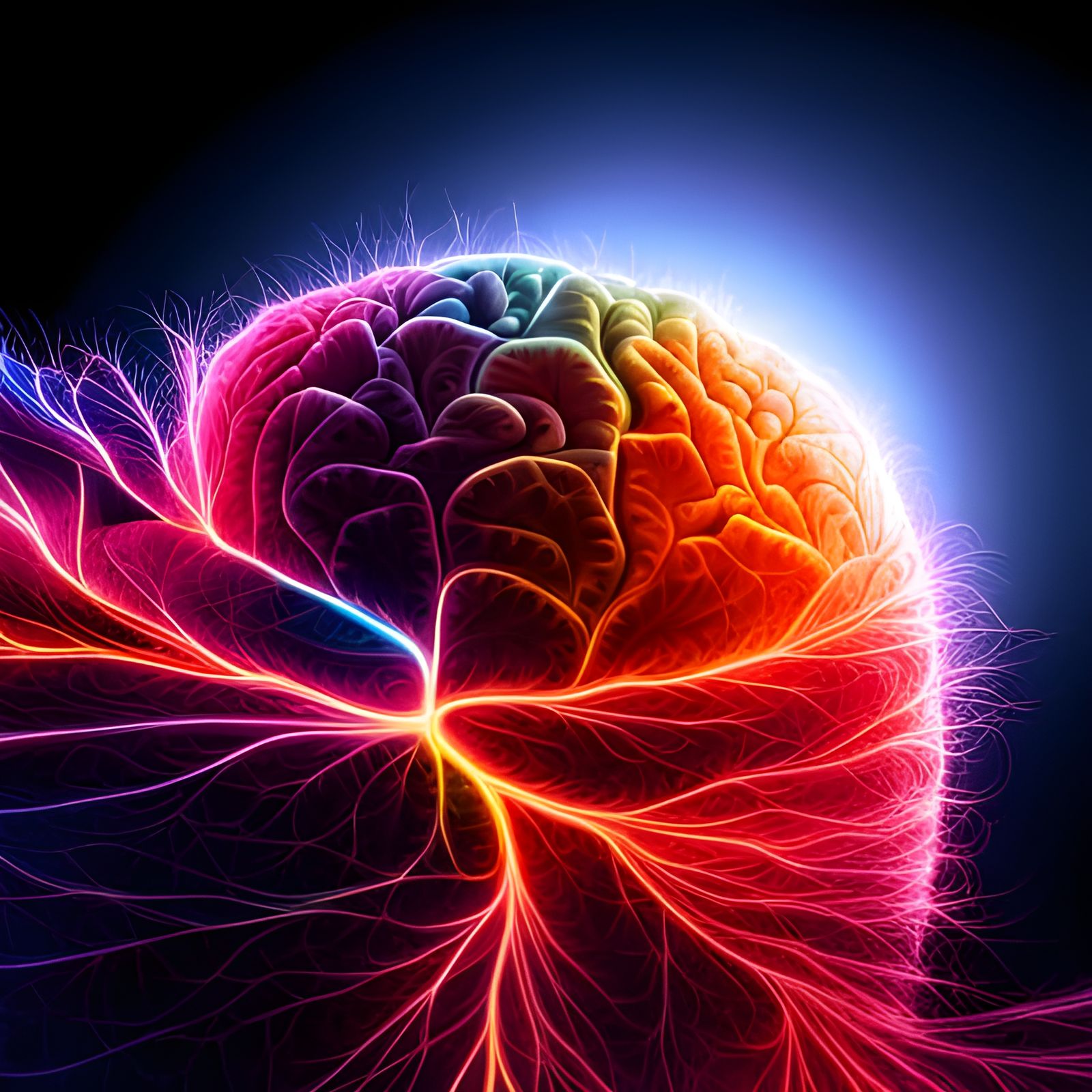 A Brain with Millions of Sparkling Neutrons