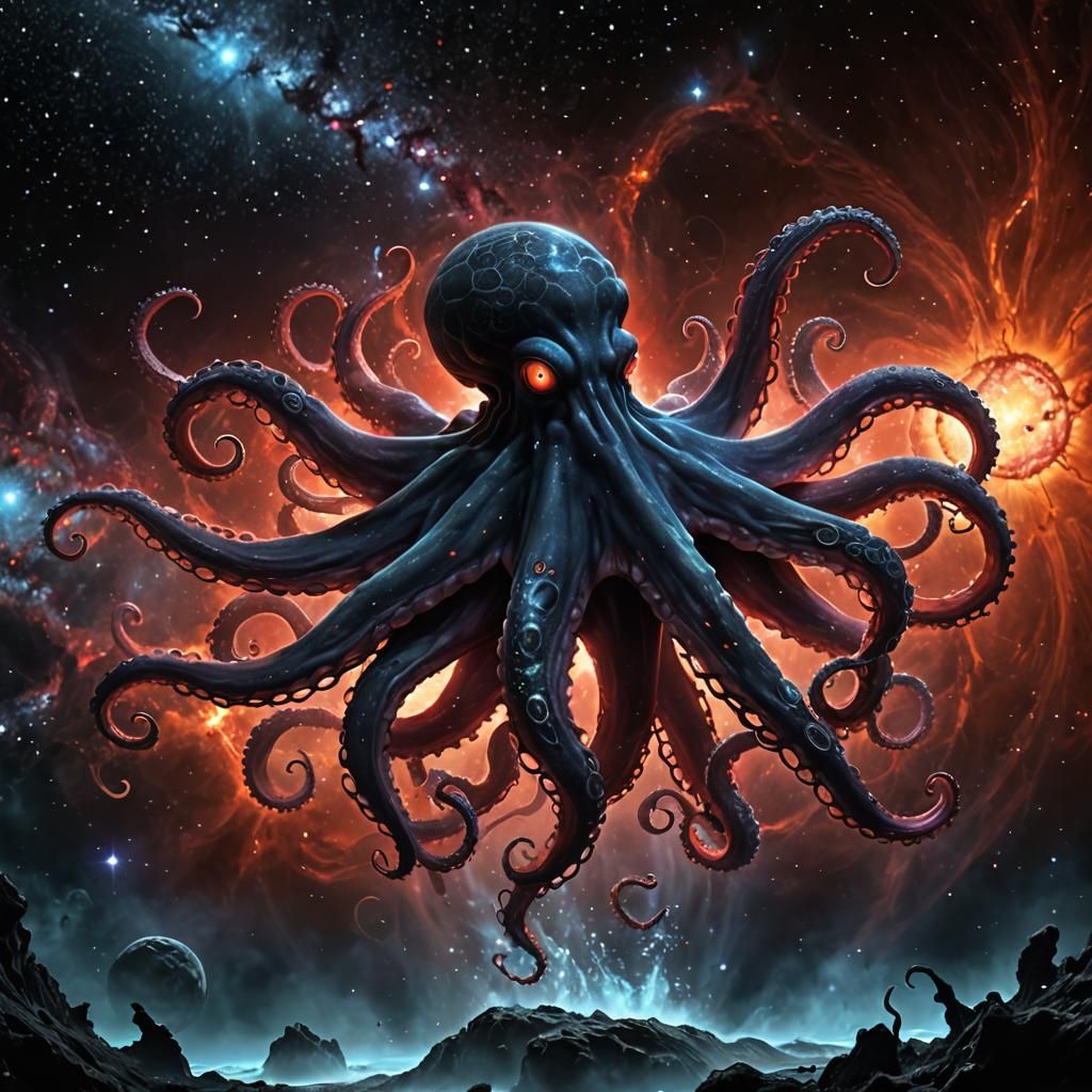 Cosmic Octopus in Stellar Convergence