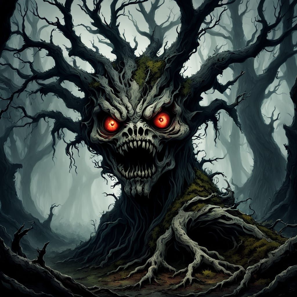 Gothic Tree of Ancient Secrets