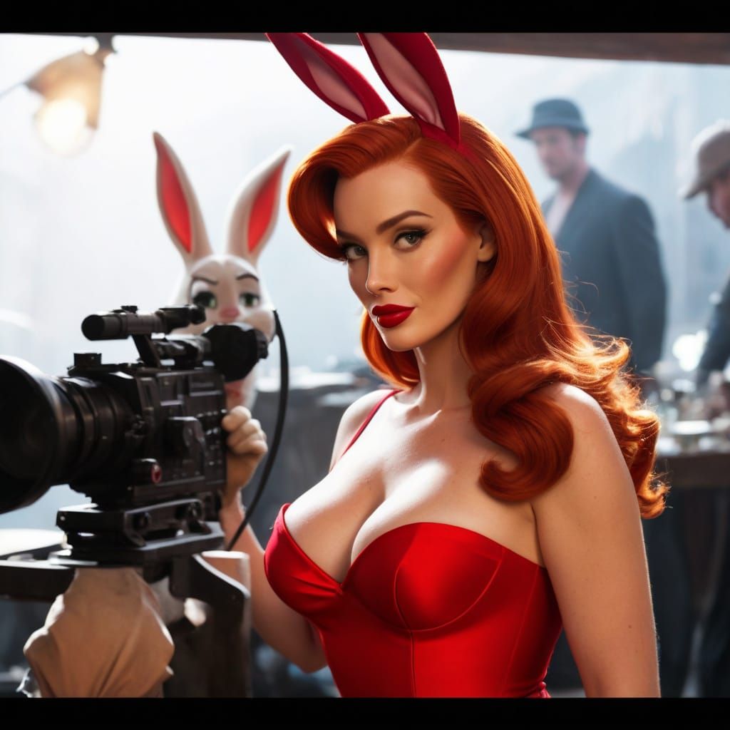 Jessica Rabbit - Filming Who Framed Roger Rabbit Part 2