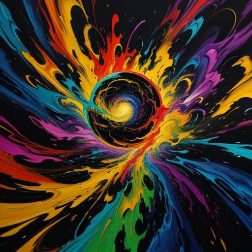 Figure Enters New Dimension in Vibrant Oil Painting