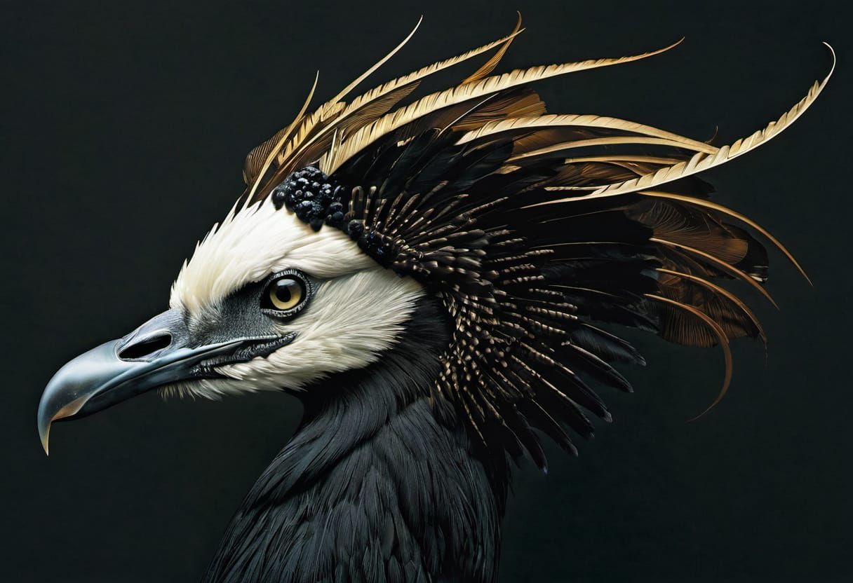 Surreal Dark Fantasy Art with Intricate Details