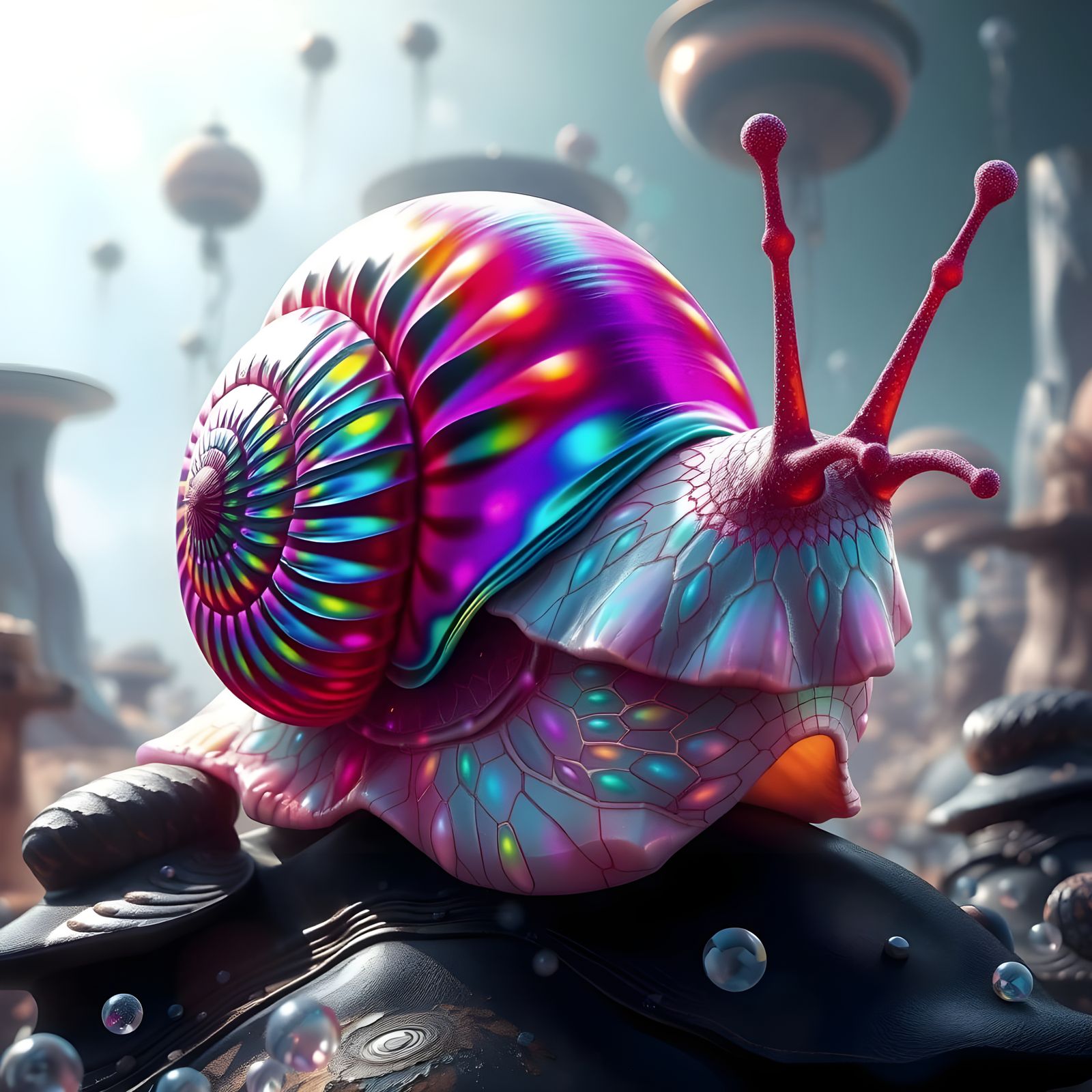 Kaleidoscope Snail