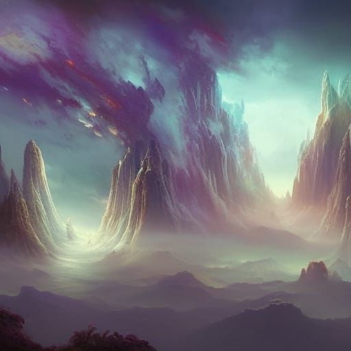 Disappearing Phone Notification: Matte Painting Concept Art