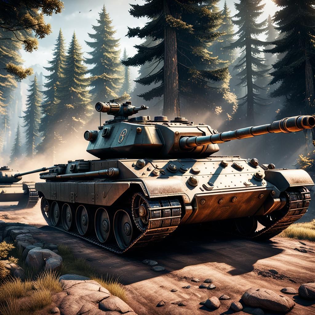 World of Tanks: Epic 3D Game Graphics