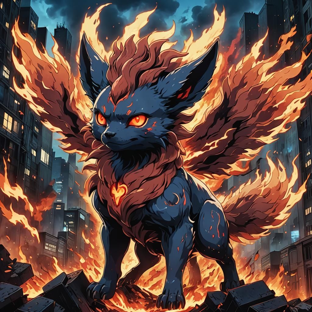 Demonic Seraphim Vulpix Rising: Anime Film Still