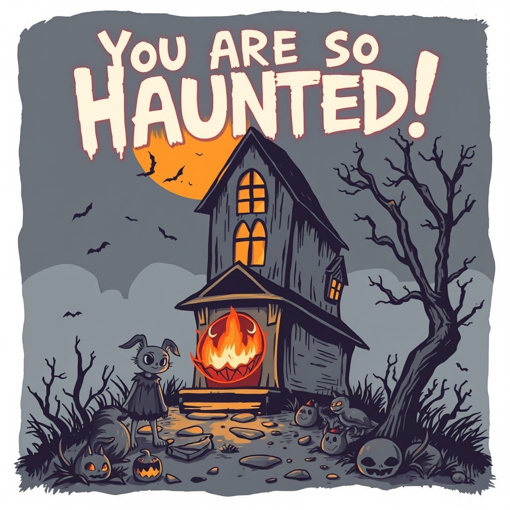 Haunted Image Generated by AI