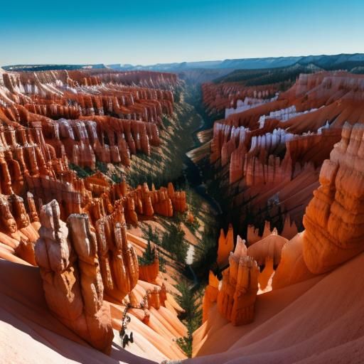 Bryce Canyon Landscape: An AI Impression