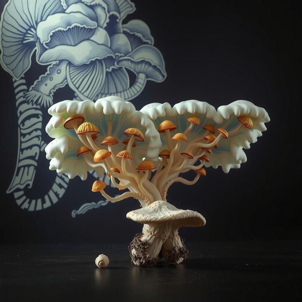 Bulgarian Sculptors Tend Giant Mushrooms