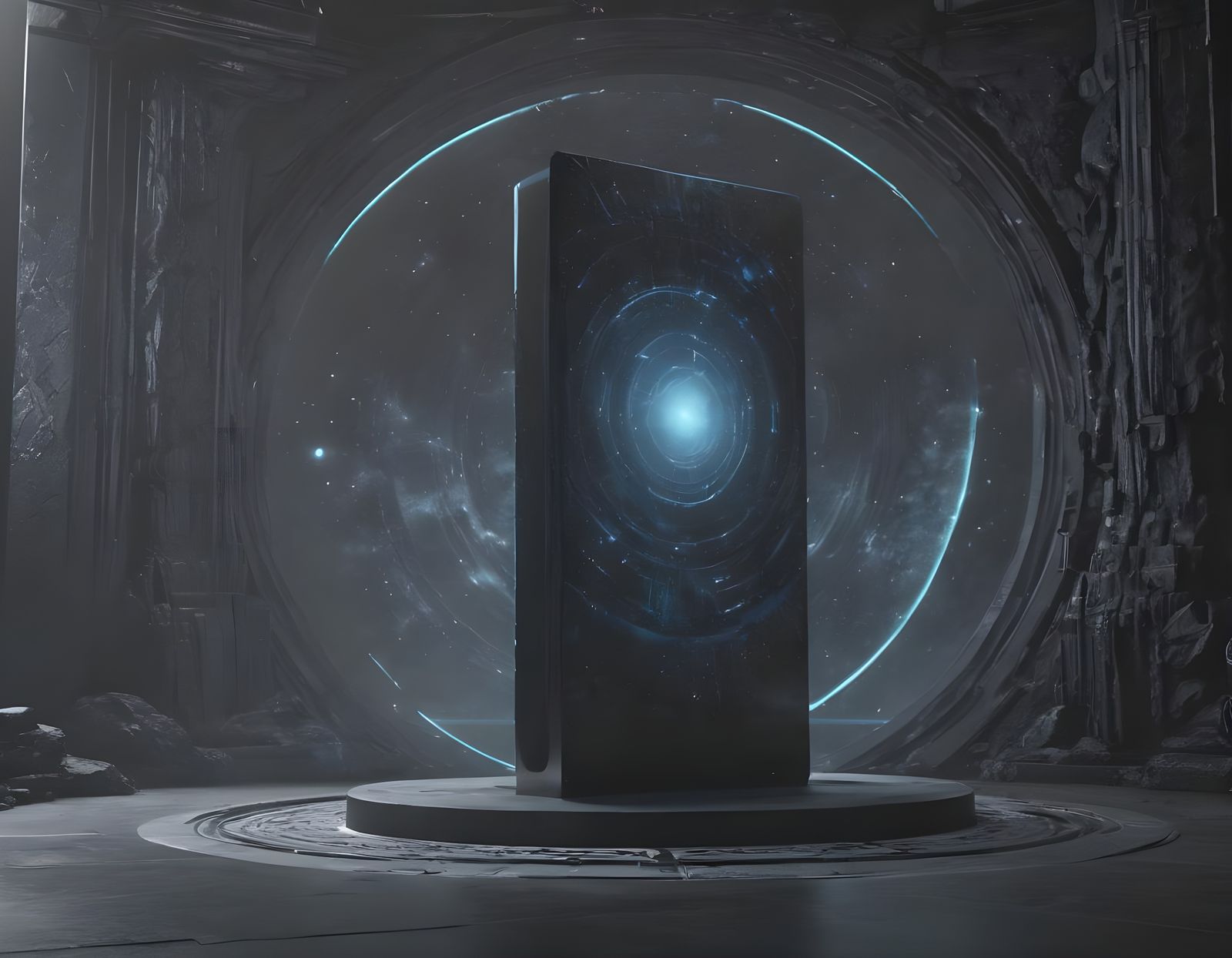 Space Odyssey 2040, found in a cave on Mars