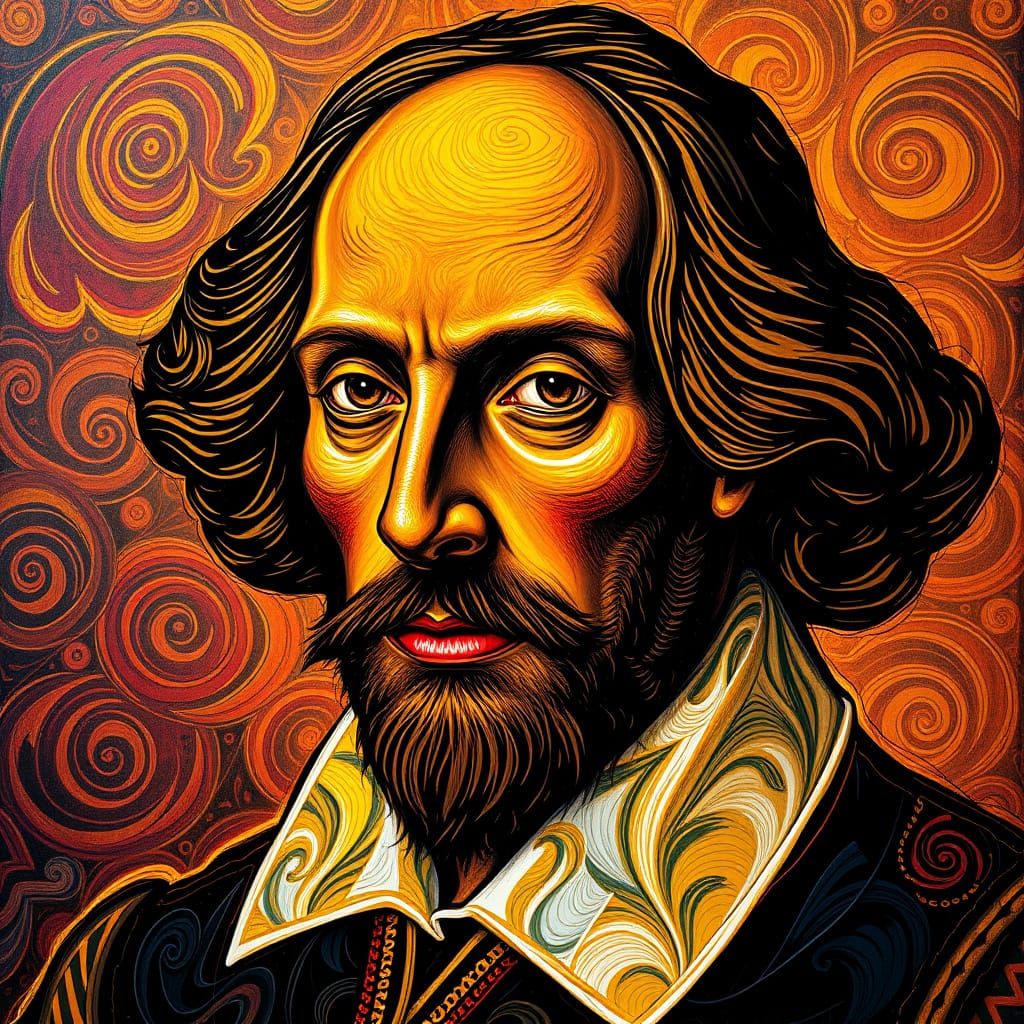 Post-Impressionist Portrait of a Cultural Icon