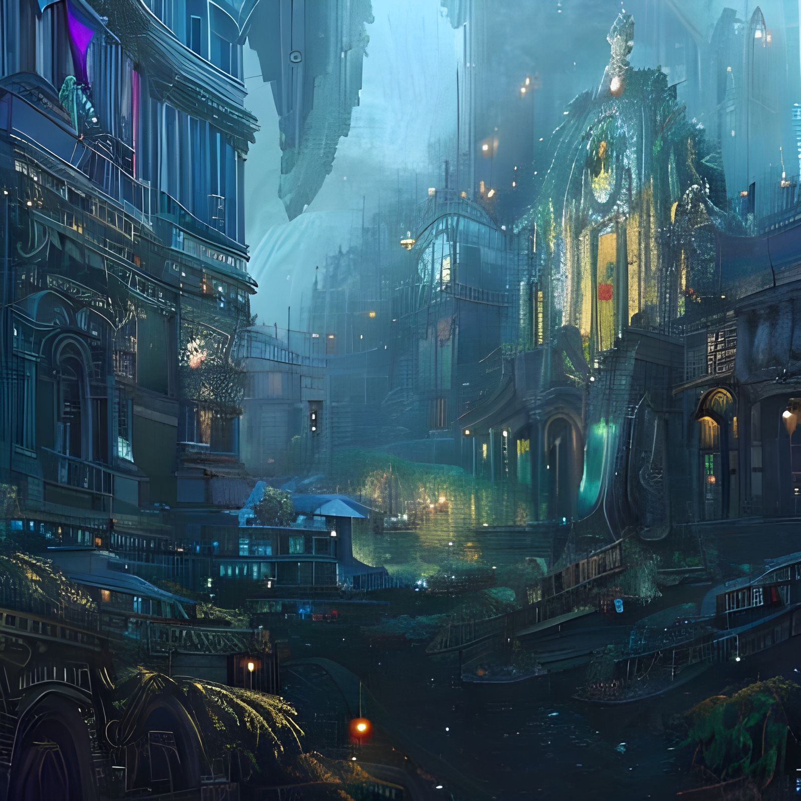 AI Generated Dream Realm Visualisation