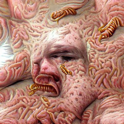 Disturbing Maggots in Decaying Flesh