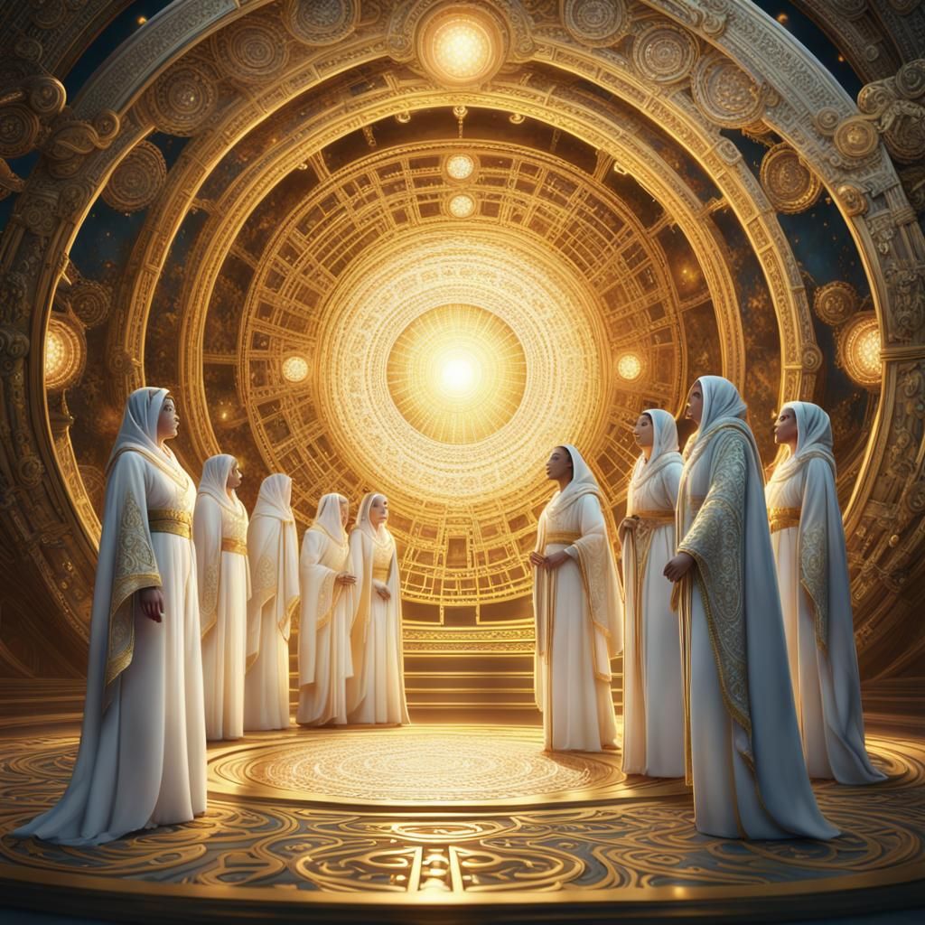 Ancient Female Beings in Fantasy Concept Art