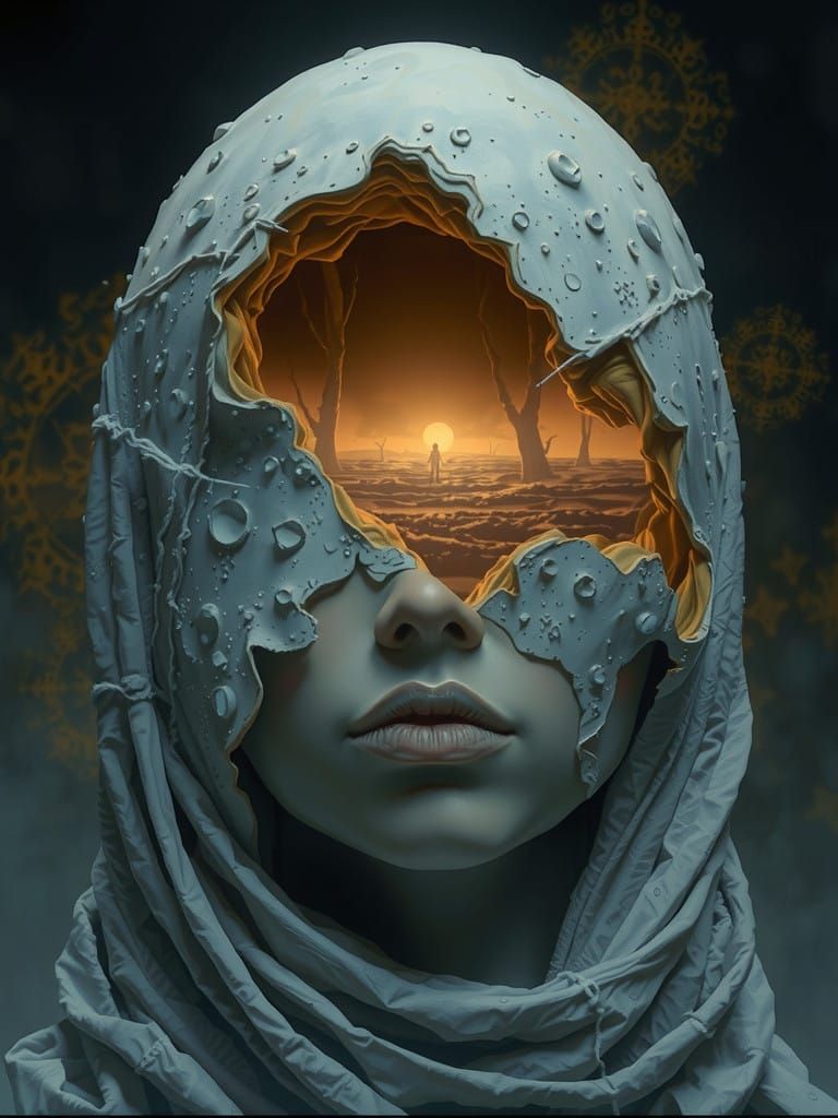 Mysterious Figures in Moody Shadows