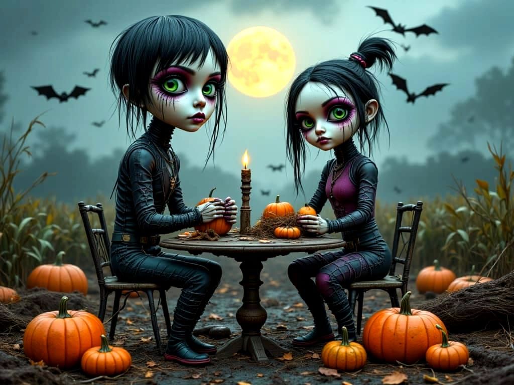 🕯️Haunted Harvest Candlelight Dinner 🌕