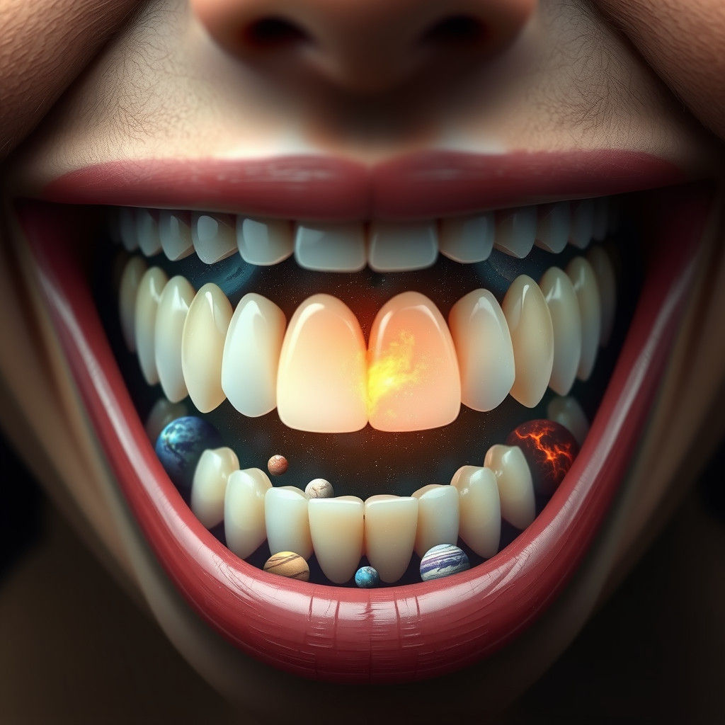 Planetary Smile: A Photorealistic 8K Rendering