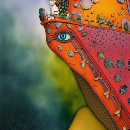 Volatile Colors of Youth: A Storybook Illustration