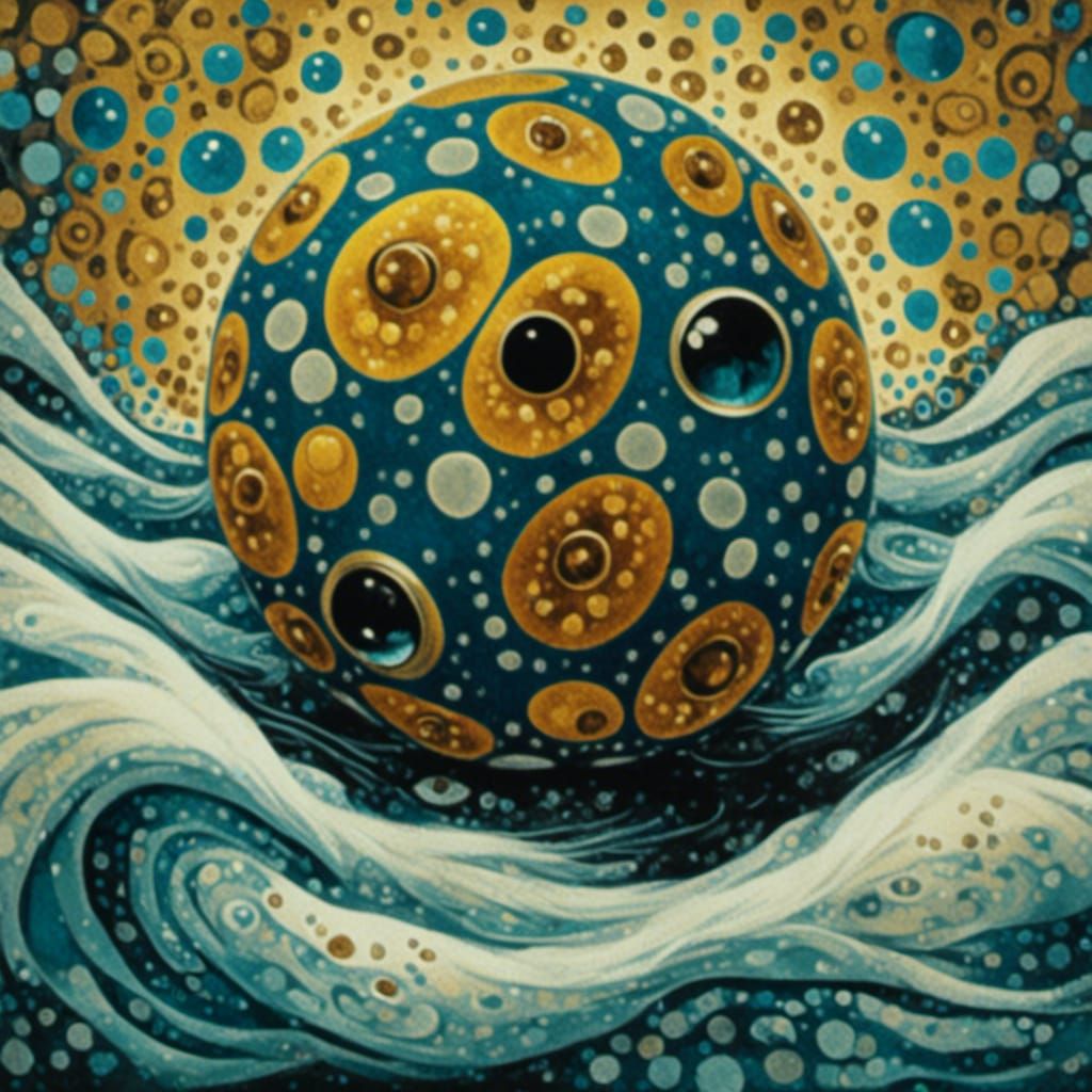 Hope Floating: A Digital Impressionist Painting