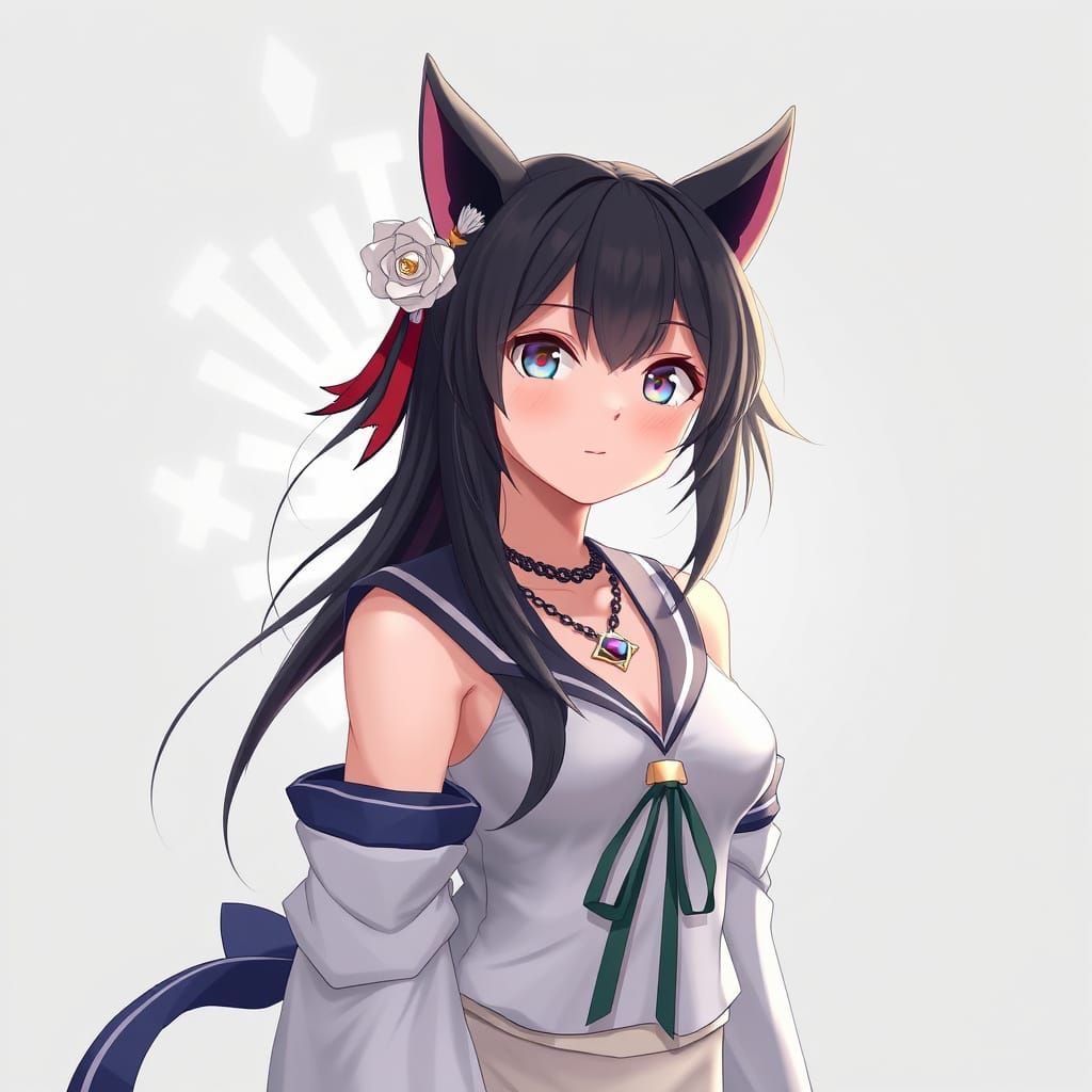 Anime-Inspired Photorealistic 3D Artwork