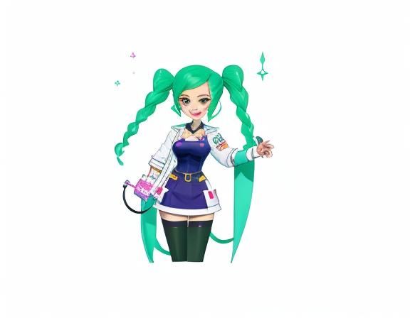 Nurse Magical Girl Character Design