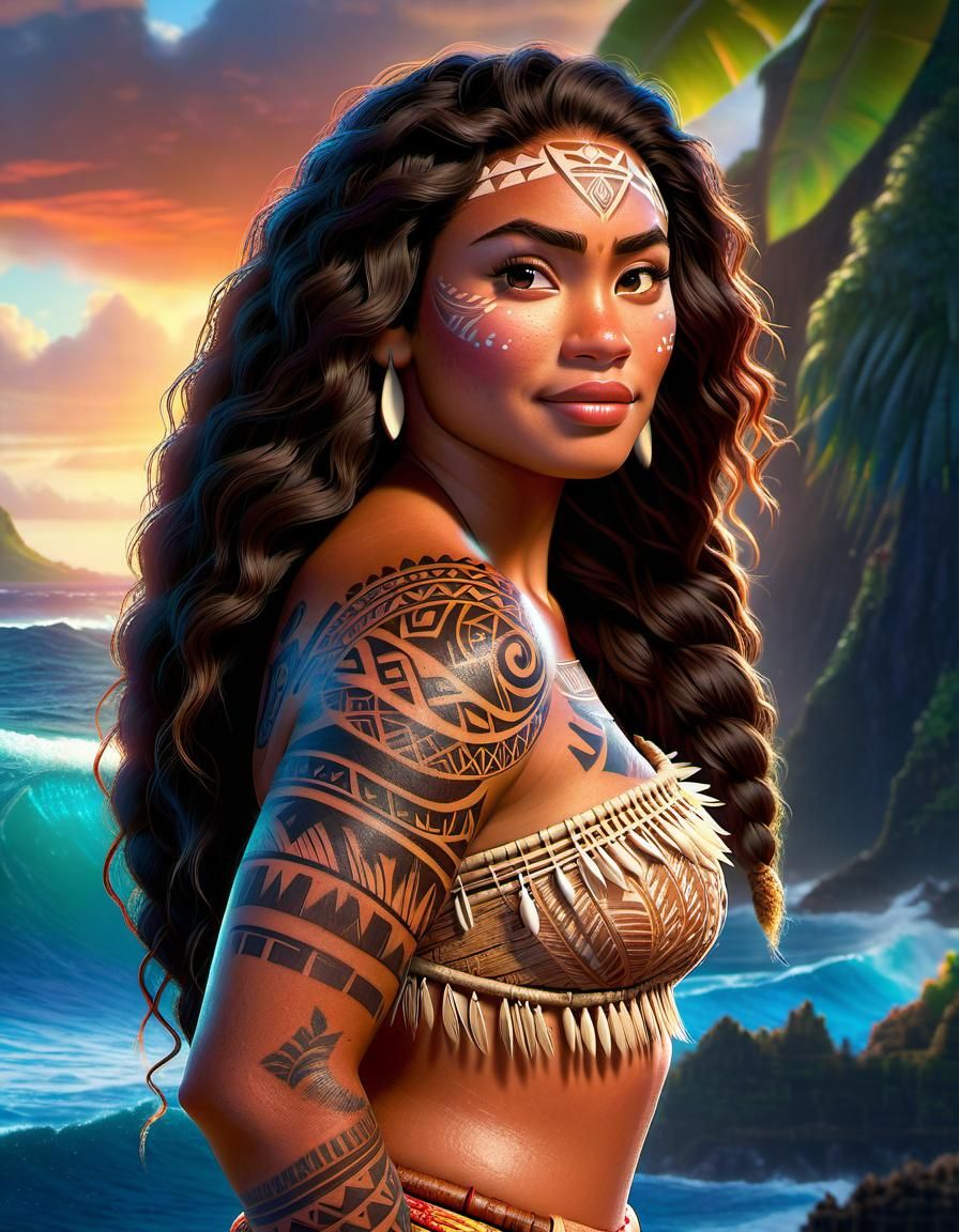 Grown-up Moana