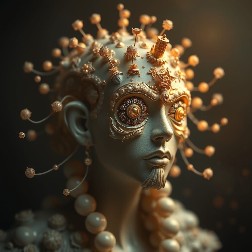 Semidiaphanousness: An AI Interpretation