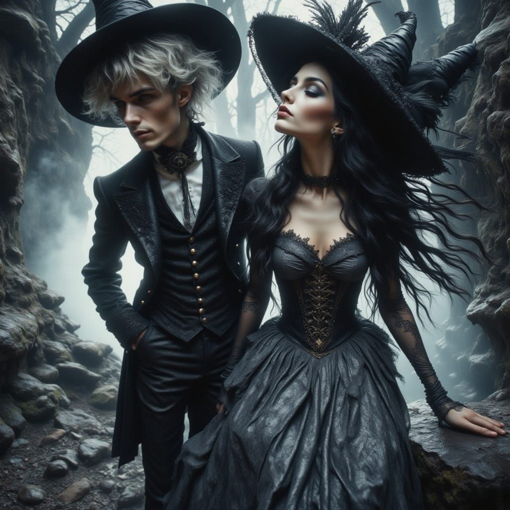 Gothic Victorian Steampunk Fantasy Portrait