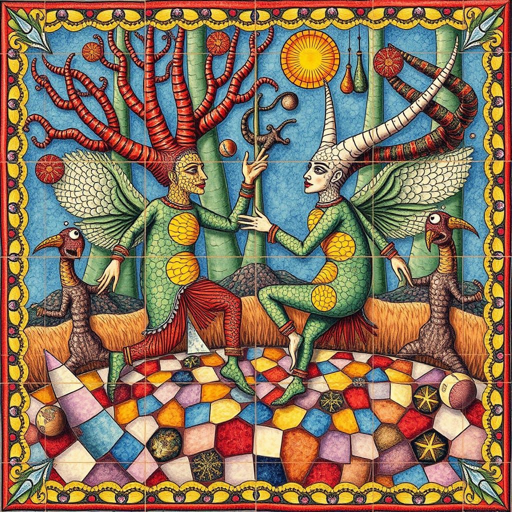 Dancing Ummugrunts Mosaic