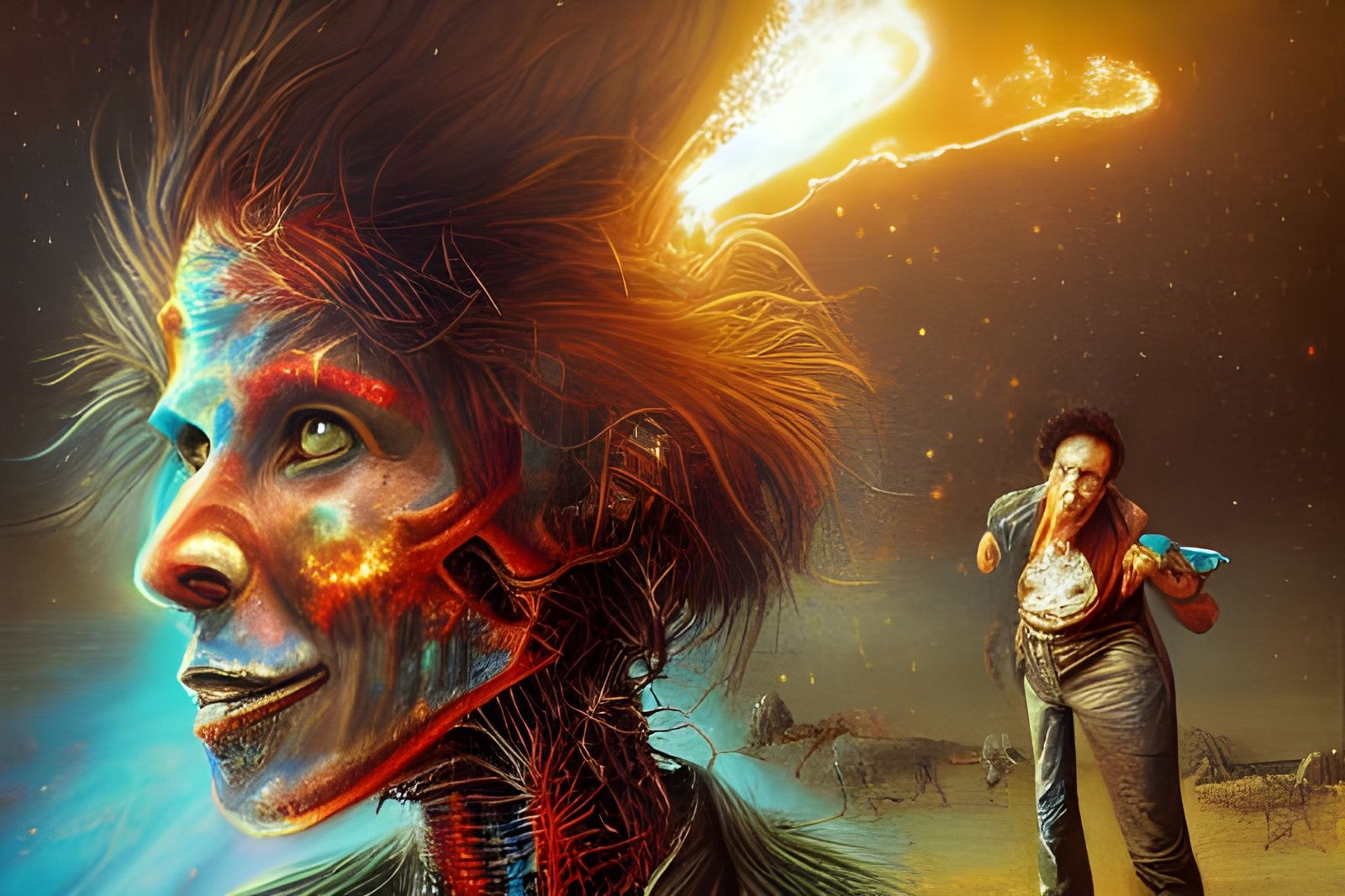 Buckaroo Banzai Inspired Digital Art