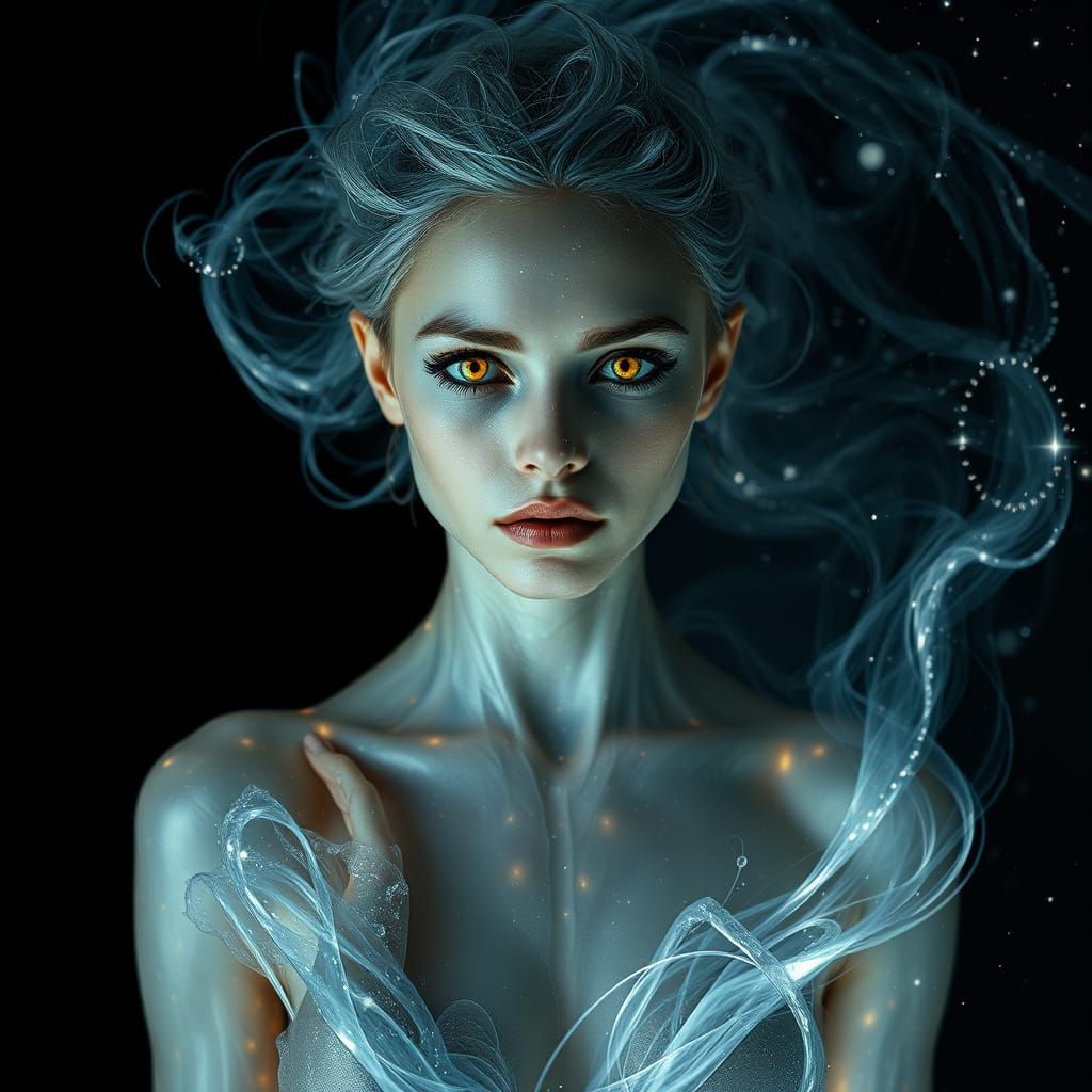 Ethereal Goddess of the Cosmos