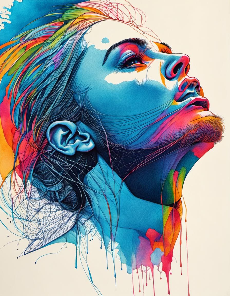 8 Pictures (6/8): Pencil sketch portrait